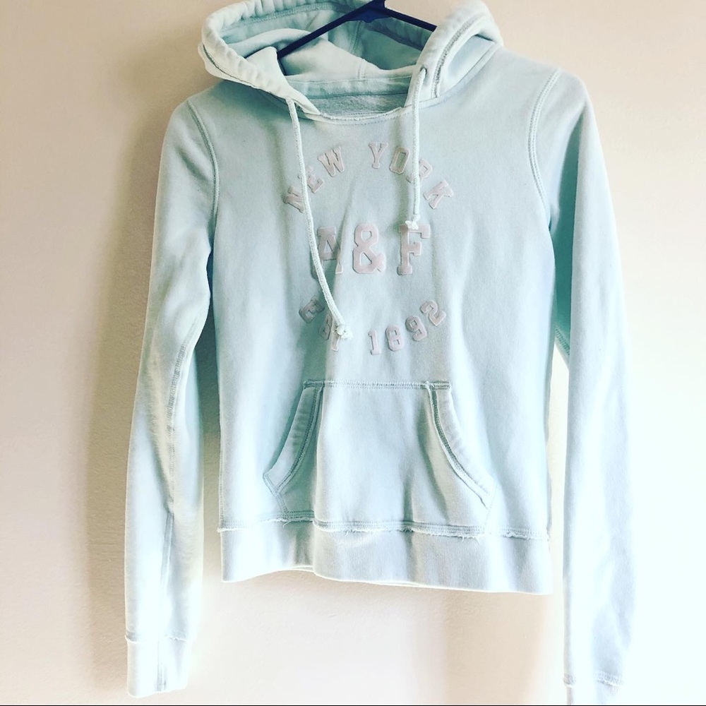 Mint Green Abercrombie Hoodie size S